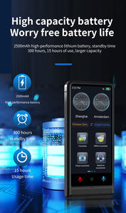 M13 Intelligent Hors <span class=keywords><strong>Ligne</strong></span> Polonais Ukrainien Turc Tchèque Russe <span class=keywords><strong>avec</strong></span> Voix <span class=keywords><strong>en</strong></span> Temps Réel Smart Instant Voice Translator Device - Product Image 6