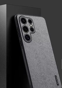 Capa de Telefone Móvel Luxuosa para S21/22/23/24 Ultra A17, Design de Couro com Padrão de Árvore, À Prova de Choque - Product Image 2