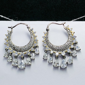 Elegant Authentic <b>Diamond</b> Long Spiral <b>Earrings</b> Pave <b>Diamond</b> 925 Pure Silver <b>Earrings</b> Specialized Women Jewelry Cluster <b>Earring</b> - Product Image 5