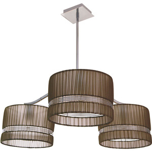 JAQUELINE 3xE27 Plafonnier LED 24W 4000K & 6000K CCT Style Moderne Couverture Acrylique Base Plastique pour Salon Chambre Hôtel - Product Image 1