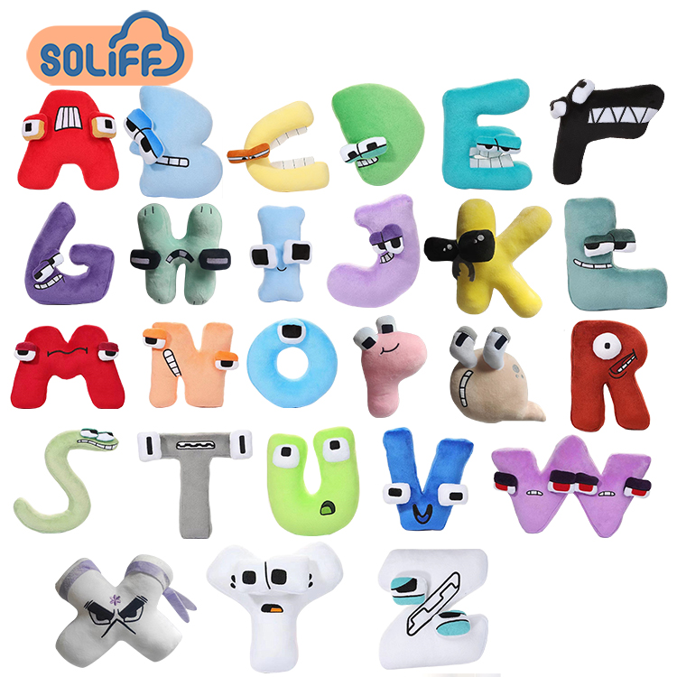 фигурки из букв