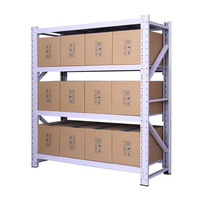 Étagères empilables en métal à 4 niveaux, supports de rangement, rayonnage robuste sans boulons, étagère de stockage, support de palette réglable antirouille, bleu