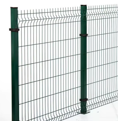 Outdoor Home Garden 3D Electric Fencing Wire Mesh Panels 4mm Security Powder Coated Curved Model Metal Frame Durable Waterproof