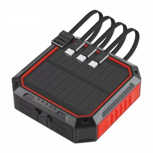 Batería de polímero de cuatro hilos de 10000 mAh para teléfono móvil, banco de energía solar de carga de emergencia, venta caliente de fábrica personalizada - Product Image 2