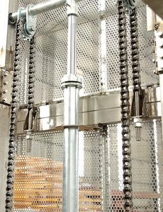 Ascenseur hydraulique de fret sur rail en acier inoxydable de haute qualité personnalisé, certifié CE, grande capacité, ascenseur de fret spécial pour les aliments - Product Image 5