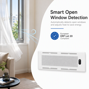 Panel Radiante Calefactor Personalizable OEM con Certificación CE, 99.1% de Eficiencia con Grafeno, el <span class=keywords><strong>Mejor</strong></span> Calentador Infrarrojo Independiente/de Pared - Product Image 4