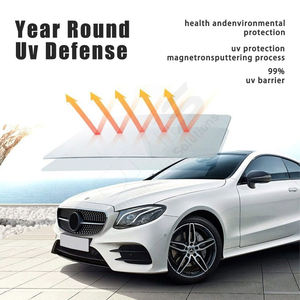 Película Polarizada de Vinilo <span class=keywords><strong>para</strong></span> <span class=keywords><strong>Ventanas</strong></span> de Coche, Láminas de Privacidad, Protector Solar UV <span class=keywords><strong>para</strong></span> Cristales de Automóviles - Product Image 4