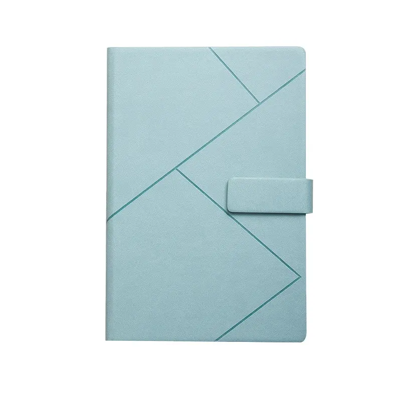 Business gift box Set Notebook A5 magnetic clamp line Notepad imitation leather