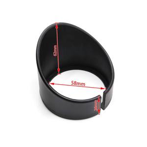 Pare-soleil universel noir à trou unique pour tableau de bord de voiture 60 mm, fourni directement par l'usine - Product Image 4