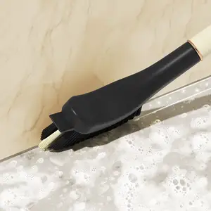 Vendita calda per uso domestico spazzola per pulizia con fessura a manico lungo spazzola per la pulizia fessura spazzola per la pulizia con raschietto