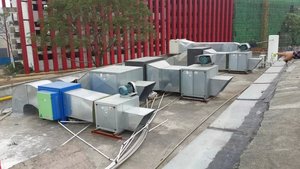 Précipitateur électrostatique de fumée pour cuisine commerciale, purificateur d'air LCA-6A, débit d'air 6000m³/h, filtre à fumée ESP - Product Image 5