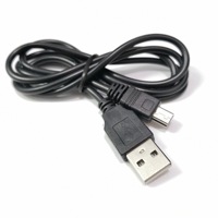 Câble de chargeur USB mini WEIAI 1m pour manette PS3, câble de chargeur PSP mini 5P