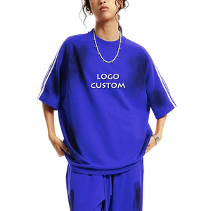 Maglietta da donna Casual con spalle a righe da esterno a <span class=keywords><strong>maniche</strong></span> lunghe in cotone a tracolla magliette da donna - Product Image 1