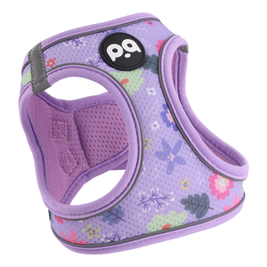 調節可能なナイロンメッシュハーネス小型犬用スポーツファッション無地猫犬ウォーキングリードリーシュシンプルスタイル子犬カラー - Product Image 4