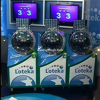 Machine de loterie haut de gamme personnalisée, machine de loterie bingo avec lumières LED pour les activités de divertissement et de loterie