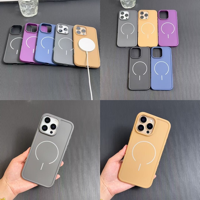 Top Seller Official Charging Wireless Newest for iPhone 13 14 15 16 Pro Max Luxury Mobile Phone Case OPP Bag