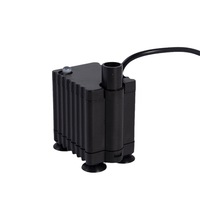 Pompe de filtration à aspiration par le bas pour aquarium, sans eau, anti-incendie, à arrêt automatique, pour fontaine à coton filtrant