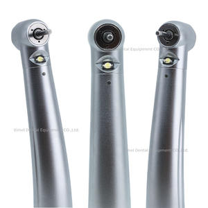 OEM стоматологический высокоскоростной наконечник светодиодный 3 распылитель воды керамический подшипник пневматическая турбина Кнопка лабораторное оборудование Заводская поставка цена - Product Image 3