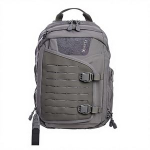 Mochila Táctica AVER-TX 20-36L, Sistema MOLLE, Unisex, Nailon Gris, Diseño con Paneles, Cierre de Cremallera - Product Image 1