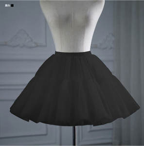 女童角色扮演软质支撑裙撑衬裙洛丽塔衬裙 100% 涤纶 纯色染色 - Product Image 5