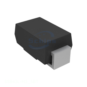 Single Diodes DO-214AC, SMA Electronic Components DIODE SCHOTTKY 30V 4A DO214AC In Stock SSB43L-M3/5BT - Product Image 1