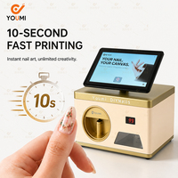 Imprimante à ongles professionnelle certifiée CE RoHS FCC, machine de beauté pour motifs DIY sur ongles, alimentée par l'IA, pour équipement de salon de beauté