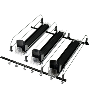 Tùy Chỉnh Bán Buôn Nhựa Kệ Pusher Siêu Thị Đồ Uống Tổ Chức Cho Tủ Lạnh Soda Lon Dispenser Khay Hiển Thị Uống Pusher - Product Image 6