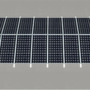 Système de montage solaire, cadre en aluminium, crochet en acier inoxydable, pièces d'installation sur toit, finition anodisée - Product Image 2
