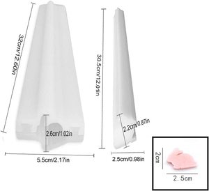 Moule de bougie de savon en Silicone de colonne de Tube de lapin fournitures de fabrication de savon en Silicone moule pour savon - Product Image 2