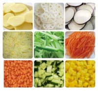 Cortadora Comercial Eléctrica Multifuncional de Acero Inoxidable Totalmente Automática para Repollo, Patatas, Ensaladas y Frutas/Vegetales