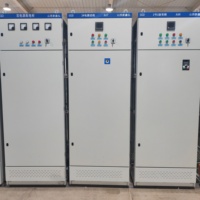 Armoire de distribution d'énergie triphasée basse tension GGD IP40, panneau de commande direct usine pour projets industriels