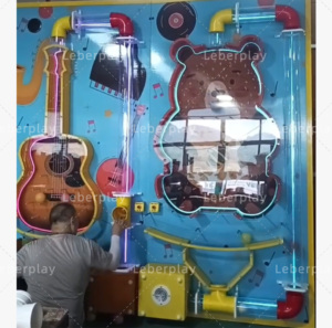 Équipement de jeu interactif personnalisé pour aire de jeux intérieure/extérieure : Mur de balles sensoriel en PVC pour enfants, capacité maximale - Product Image 2