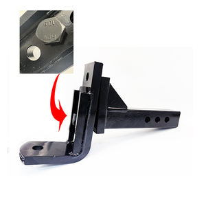 Réglable 1-7/8 \ "2 \" 2-5/18 \ "capacité en acier au carbone barre de remorquage remorque <span class=keywords><strong>boule</strong></span> support langue <span class=keywords><strong>attelage</strong></span> pièces accessoires 10000lbs nouveau - Product Image 2