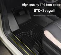 Tapis de sol de voiture en TPE sur mesure pour BYD Seagull, tapis de coffre toutes saisons pour accessoires intérieurs 2023 2024 2025