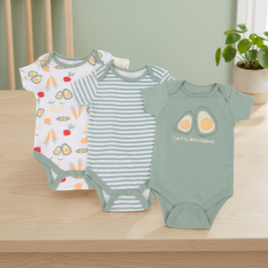 Ensemble de survêtements décontractés en tissu peigné lavable pour bébés et tout-petits unisexes, prix de gros abordable, Inde - Product Image 2