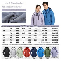 Vestes d'hiver personnalisées coupe-vent à capuche avec doublure en fourrure, impression de logo pour événements de team building, vêtements de travail, vêtements d'extérieur, hydrofuges