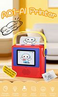Imprimante IA Premium pour Enfants : Impression Vocale Instantanée, Jouet Éducatif pour Stimuler l'Expression et l'Apprentissage Quotidien des Tout-Petits