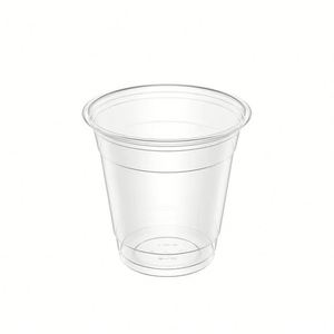 Vasos Desechables Transparentes de PET de Pared Simple y Fondo Plano de 89 mm, Personalizados, de 10 oz a 24 oz, para Bebidas Frías y Té, Ecológicos - Product Image 2