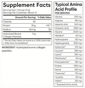 Collagen Peptides Hydrolyzed Type 1&3 Powder <b>Protein</b> Supplement for Healthy Skin Nails & Joints Adult Use Non-GMO Vegan-Friendly - Product Image 5