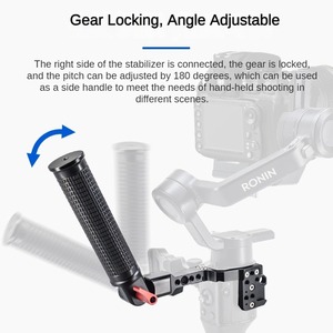 KAMPHO Support pour poignée de cardan réglable à 180 ° avec sabot froid pour DJI <span class=keywords><strong>Ronin</strong></span> <span class=keywords><strong>S</strong></span>/<span class=keywords><strong>SC</strong></span>/ RSC2 - Product Image 4