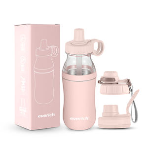 24oz Gud आकार पानी की बोतल चौड़े मुंह पानी की बोतल 304 स्टेनलेस स्टील + प्लास्टिक इन्सुलेट वैक्यूम समर्थन कस्टम - Product Image 6