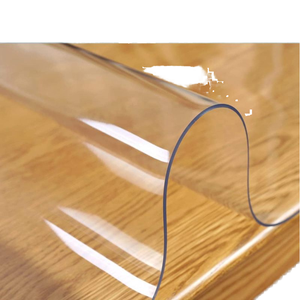 Vente chaude Transparent PVC <span class=keywords><strong>En</strong></span> Plastique Nappe À L'huile Rouleau <span class=keywords><strong>En</strong></span> <span class=keywords><strong>Verre</strong></span> Souple Résistant À L'huile <span class=keywords><strong>Table</strong></span> Top <span class=keywords><strong>Protection</strong></span> pour La Maison De Noël - Product Image 2
