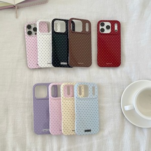 Funda Minimalista Estilo Coreano con Diseño de Puntos para <span class=keywords><strong>iPhone</strong></span> 17 <span class=keywords><strong>Pro</strong></span> <span class=keywords><strong>Max</strong></span>, Apple 16, Funda Suave para Chicas de 15 Pulgadas, Tamaño 14/13 Pulgadas - Product Image 2
