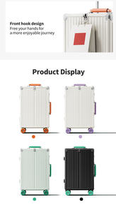 <span class=keywords><strong>Maleta</strong></span> de Viaje con Ruedas de Moda, Resistente y Duradera, de 20, 24, 26 y 28 Pulgadas, <span class=keywords><strong>Maleta</strong></span> de Mano Reforzada de 20 Pulgadas - Product Image 6