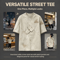 T-shirt en coton à manches courtes pour homme, nouvelle collection été, coupe ample, grande taille, polyvalent et décontracté, de marque tendance
