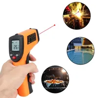 HEDAO GM320 termometer genggam Digital, pengukur suhu Laser genggam Digital -50 ~ 380C C/F IP67