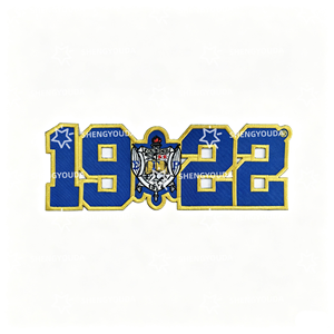 Patch brodé ZPB Zeta Phi Beta grand format avec broderie grecque et patch brodé de la fraternité et sororité de <span class=keywords><strong>1920</strong></span>, thermocollant pour décoration de vêtements, personnalisé - Product Image 3