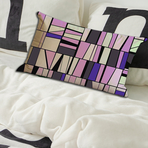 Cojín <span class=keywords><strong>de</strong></span> objeto decorativo divertido <span class=keywords><strong>de</strong></span> lujo Max Plaid Throw Pillow Covers logotipo <span class=keywords><strong>de</strong></span> marca personalizado cuadrado 3D Living Room Pillow - Product Image 6