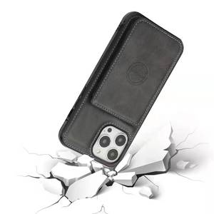 Nouveau Fente Pour Carte De Voiture Support Magnétique Premium En <span class=keywords><strong>Cuir</strong></span> PU Protection Complète du Corps pour <span class=keywords><strong>iPhone</strong></span> <span class=keywords><strong>11</strong></span> 12 13 14 15 16 Plus Pro Max Cas - Product Image 6