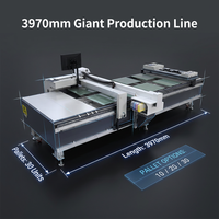 Imprimante DTG hybride industrielle 3,9 m avec tête I3200, 30 palettes, machine d'impression de T-shirts à haut volume pour usine de confection mondiale